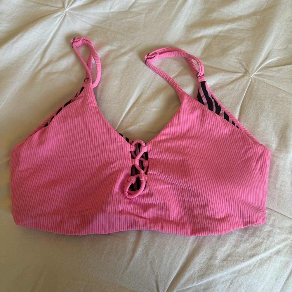 Maaji Swim Bathing Suit Top reversible pink